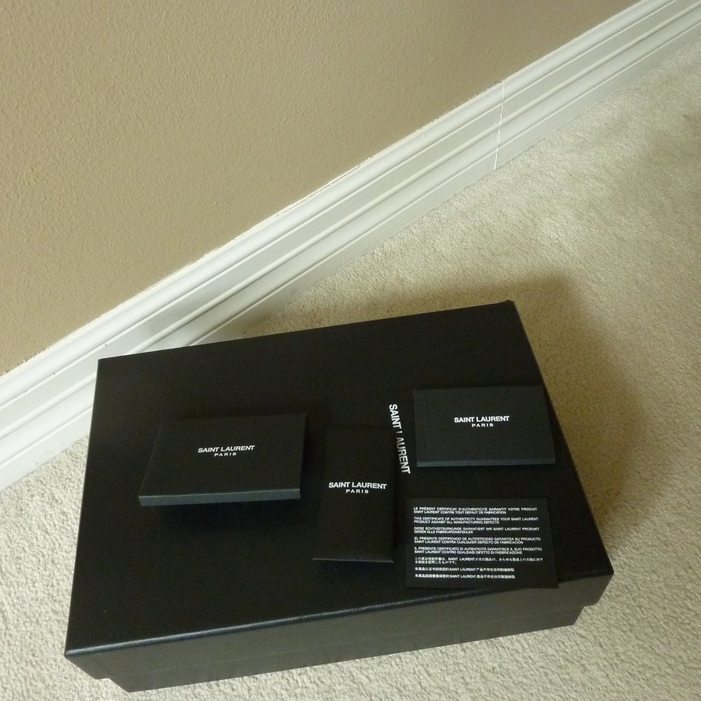 SAINT LAURENT Venus 100mm Patent Slingback High-heel Lady Pumps (Black) - NEW - Picture 4 of 14
